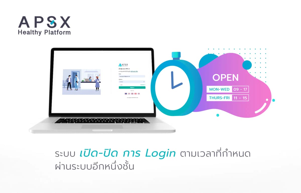 ระบบ เปิดปิด ล๊อกอิน